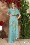 Tamia By Vallabhi Shibori Chiffon Printed Sarees Wholesale Market In Surat